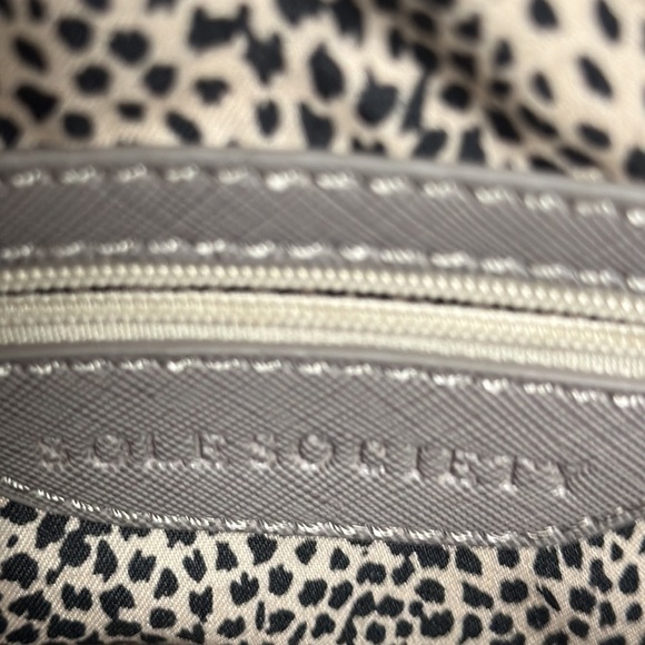 Sole Society Gray Large Clutch IPad Top Zip Purse, LIKE NEW! NEVER USED! - Picture 4 of 9